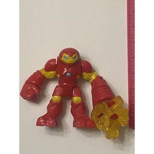 Playskool Marvel Super Hero Squad Imaginext PowerUp Hulk Buster Action Figure B1